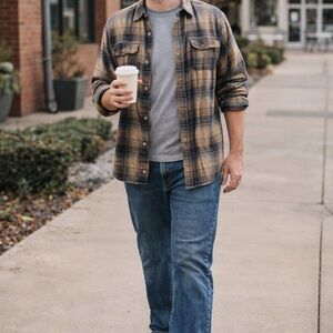 👖 Redhead Straight Leg Jeans Men’s 34x30 Medium Wash Denim Classic Fit